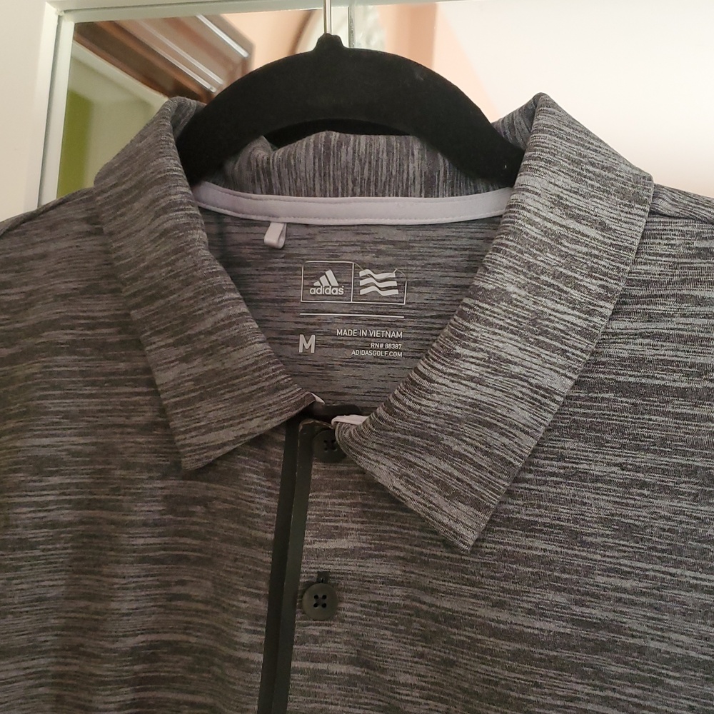 ADIDAS Golf Short Sleeve Polo Sz M - Picture 3 of 7